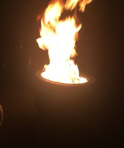 Portable Smokeless Wood Pellet Firepit - Flame Genie FG-16 Portable Fire Pit, Smoke-Free Wood Pellet Fire Pit, USA Made, Smokeless Fire Pits for Outside, 13.5" Diameter, Smokeless Firepit, Black 54 61h5BrWBuRL