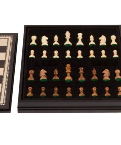Kavi Inlaid Wood Chess Board Game with Weighted Wooden Pieces, Large 18 x 18 Inch Set 5 61h8LpJiVSL