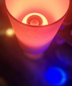 Texsens LED Light Bulb Bluetooth Speaker, 6W E26 RGB Changing Lamp Wireless Stereo Audio with 24 Keys Remote Control 28 61h8deAhL