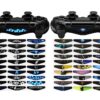 eXtremeRate 60 Pcs/Set Custom Game Light Bar Vinyl Stickers Decal for PS4 Controller, Personized Led Lightbar Cover for PS4 Slim Pro Controller Skins B6 46 61h8eMdHDPS