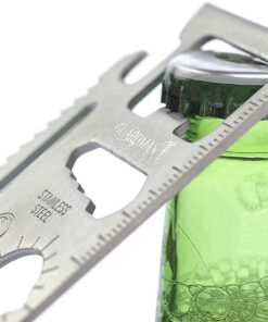 Ultimate 11-in-1 Survival Credit Card Multitool By GUARDMAN – Stocking Stuffer Christmas Gift - Multipurpose Tactical Wallet Tool With Bottle Opener, Survival Knife Gifts For Men Birthday Dad 1 24 61hA9t8NveL