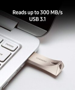 Samsung BAR Plus 32GB - 200MB/s USB 3.1 Flash Drive Titan Gray (MUF-32BE4/AM) 27 61hANGQeSIL