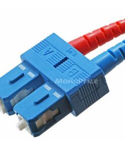 Monoprice Single-Mode Fiber Optic Cable - LC to LC, UL, 9/125 Type, Duplex, Corning, 2mm Cable Diameter, 1 Meter, Yellow 4 61hASdGQrJL