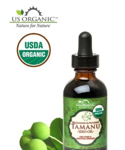 US Organic Tamanu Oil, USDA Certified Organic, 100% Pure Virgin Cold Pressed Unrefined, Dark Green Color, Sourced from Southeast Asia_Improved cap_2oz (56 ml) 2 Fl Oz (Pack of 1) 10 61hAdteGTjL