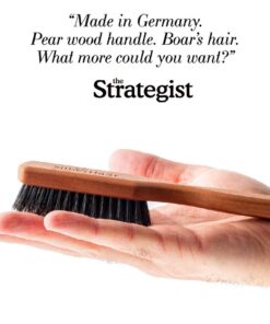 Alternative view of Beard Brush by ZilberHaar - Stiff Boar Bristles - Beard Grooming Brush for Men - Straightens and Promotes beard growth - Works with Beard Oil and Balm to Soften Beard – For beard kits - 6 inches long Brown 6 Inch (Pack of 1)