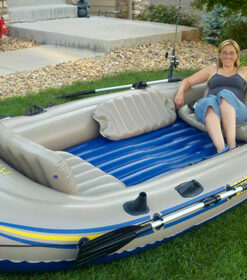 Intex Excursion 5 Person Boat Set 45 61hBetz8P8L