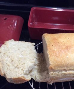 Emile Henry Made In France Bread Loaf Baker, 9.4 x 5"", Burgundy 40 61hCdwGucnL