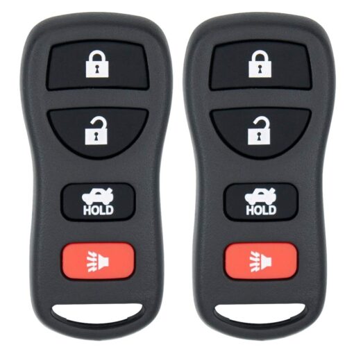 Keyless2Go Replacement for Keyless Entry Car Key Fob Remote for KBRASTU15 CWTWB1U733-2 PACK