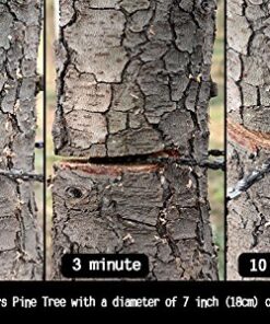 Pocket Chainsaw with Paracord Handle 36 Inches 16 Teeth Long Chain Hand Saw Fast Wood & Tree Cutting Emergency Survival Gear Best for Camping Backpacking Hiking Hunting. 16 61hFroqGPIL