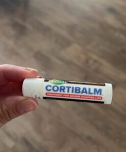 Dr. Dan's Cortibalm - 1 Pack - for Dry Cracked Lips - Healing Lip Balm for Severely Chapped Lips - Designed for Men, Women and Children 0.14 Ounce (Pack of 1) 25 61hFv09lKaL