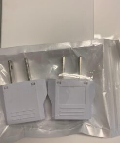 Unidapt Europe to USA Outlet Plug Adapter Converter, 2 Pack, Power Travel From European to American, Canada, Mexico, Type A 38 61hINNvhQvL