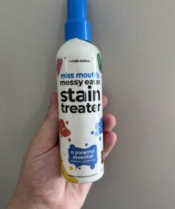 Miss Mouth's Messy Eater Stain Treater Spray - 4oz Stain Remover - Newborn & Baby Essentials - No Dry Cleaning Food, Grease, Coffee Off Laundry, Underwear, Fabric 1 pack 38 61hIxxfVYlL