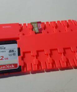 Bandc 2pcs Red Micro Sd/sdhc/sdxc Card Storage Holder Case (Memory Card Not Included) 27 61hJ3iKCc0L