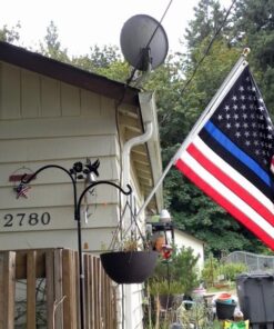 6ft Spinning Flag Pole – White 37 61hJw rI8fL