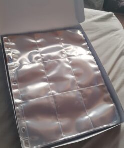 Ultra Pro 9 Pocket Pages Silver Series 100 Pages of Card Sleeves for Trading, Baseball Card Binder, Pokemon and Baseball Card Sleeves Single 37 61hJzb9OML