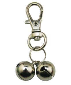 Chuzhao Wu Lobster Claw Lovely Small Colored Pet Bells Charm Bright for Dog / Cat Collar (Pack Of 2)