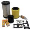 Kawasaki Mule 3000/3010/ 3020 Tune Up Kit (Carburetor Rebuild Kit, Air, Oil, & Fuel Filter, Spark Plugs) 65 61hNfqwl TL
