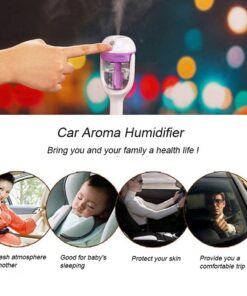 Alternative view of MIGHTYDUTY Car Humidifier Aromatherapy Essential Oil Diffuser Freshener Diffuser Green