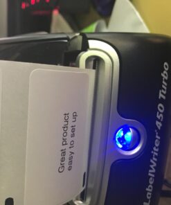 DYMO Label Printer | LabelWriter 450 Turbo Direct Thermal Label Printer, Fast Printing, Great for Labeling, Filing, Mailing, Barcodes and More, Home & Office Organization 450 Turbo Machine 41 61hOYnMshsL