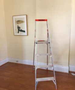 Little Giant Ladder Systems Flip N Lite 6 Foot 300 Pound Capacity Aluminum Lightweight Slim Stepladder Ladder 60 61hObbS2ZwL