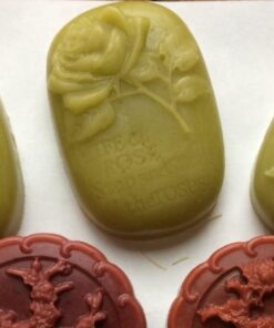 X-Haibei Love Life Rose SOAP Rectangular Lotion Bar Silicone Flower Mold 4 Cavity Soap Making Mold Supplies 3oz per Cell 17 61hPJ1a6FdL