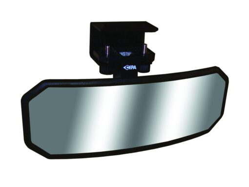 CIPA 11119 Economy 2.5" x 8" Marine Mirror , Black