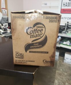 Nestle Coffee mate Coffee Creamer, Original, Liquid Creamer Singles, Non Dairy, No Refrigeration, Box of 360 41 61hPYZmrekL