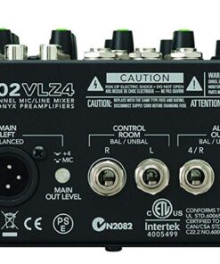 Mackie VLZ4 Series, 12-channel Mixer with Ultra-wide 60dB gain range and Onyx Mic Preamps (1202VLZ4),Gray 12 61hPty3xPjL