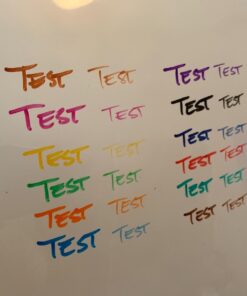Dry Erase Markers for Whiteboard – Ultra Fine Tip White Board Markers – Dual Tip, Pastel Colors - Fine Point Erasable Markers - 12 Set 43 61hRYHFYjQL