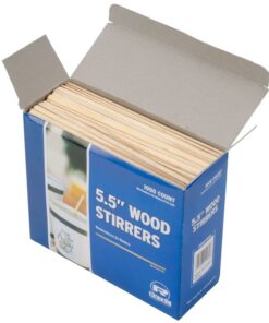 Royal 1000 Count Wood Coffee Beverage Stirrers, 5.5" 1 31 61hRp YESkL