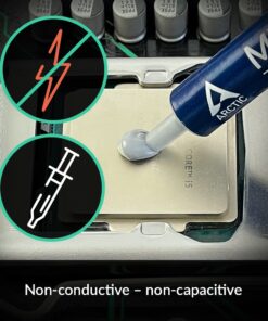 ARCTIC MX-4 (incl. Spatula, 4 g) - Premium Performance Thermal Paste for all processors (CPU, GPU - PC, PS4, XBOX), very high thermal conductivity, long durability, safe application, CPU Thermal Paste 33 61hRt2VUslL