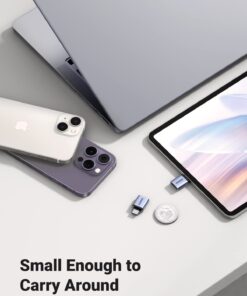 UGREEN USB to USB C 3.0 Adapter 2 Pack,USB C to USB Adapter USB C Male to USB Female Adapter Compatible with iPhone 15 Samsung S23 Ultra MacBook Pro 2023/ Air 2022 iPad Pro/Mini,Thunderbolt 4/3 Silve Silver 32 61hVmr0YOBL