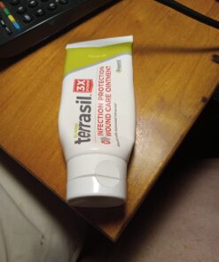 Terrasil Wound Care - 3X Faster Healing, Infection Protection for Bed sores, Pressure sores, Diabetic Wounds, Foot, Leg ulcers, cuts, scrapes, Burns - 50gm Tube 23 61hVo1sSA9L