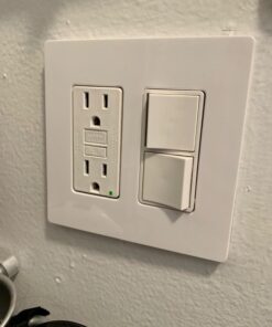 Lutron Claro 2 Gang Decorator/Rocker Wallplate, Gloss, White (1-Pack) | CW-2-WH 1 Pack 25 61hW uzpmxL