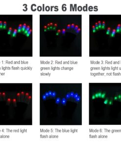 Luwint Light Up Toys, Kids LED Glow Gloves, Fun for Boys Girls Age 5-7 8-12, Cool Gifts for Autistic Children Birthday Party Christmas Stocking Stuffers, 6 Flashing Modes 15 61hXmZIHJbL