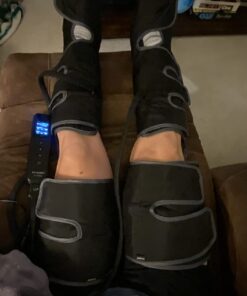 FIT KING Full Leg Massager with Heat, Air Compression Massager for Foot Calf & Thigh Muscle Relaxation and Recovery, Helpful for Pain Relief,Swelling, Edema and RLS, FSA-HSA Approved 32 61hXsVrUdTL 1