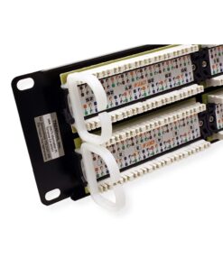 TRENDnet 48-Port Cat6 Unshielded Patch Panel, Wallmount or Rackmount, Compatible with Cat3,4,5,5e,6 Cabling, For Ethernet, Fast Ethernet, Gigabit Applications, Black, TC-P48C6 Rack Mount 20 61hZ7AEbfsL