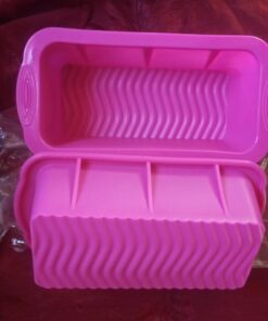 Tosnail 3 Pack Nonstick Silicone Bread Mold and Loaf Pan - 9.75" x 4.75" x 3" 37 61hZUEBhfdL
