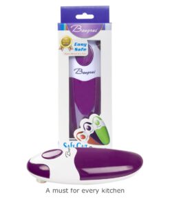 BangRui Smooth Soft Edge Electric Can Opener with One-Button Start and One-Button Manual Stop (Purple) Purple 22 61hZfIEcvtL