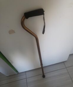 DMI Walking Cane and Walking Stick for Adult Men and Women, FSA Eligible, Lightweight,Ergonomic Hand Grip and Wrist Strap Bronze 1 18 61hZuD9HL