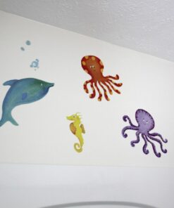 RoomMates RMK1851SCS Adventures Under The Sea Peel and Stick Wall Decals 37 61haG09dZNL