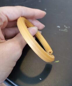 HATCHBOX ABS 3D Printer Filament, Dimensional Accuracy +/- 0.03 mm, 1 kg Spool, 1.75 mm, Gold 21 61haz94mEOL