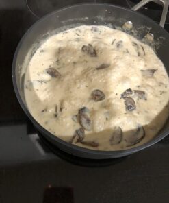 MSMK 10-Piece Pots and Pans Set non stick, Durable and Stable Cookware Sets for building a starter kitchen or refreshing, Even Heating, Easy Clean-Up, Comfortable Handling, Induction Compatibility Cookware Set(10-piece) 37 61hbp5kv5GL