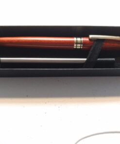IDEAPOOL Genuine Rosewood Ballpoint Pen Writing Set - Extra 2 Black Ink Refills - Fancy Nice Gift Wooden Pen Set for Signature Executive Business Journaling 51 61hdAFxlvXL