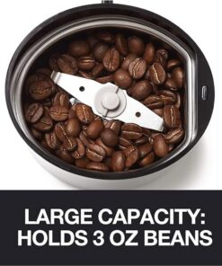 Krups Coffee and Spice Grinder 12 Cup Easy to Use, One Touch Operation 200 Watts Dry Herbs, Nuts Black Blade Grinder 21 61hdkFYEHGL