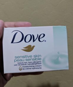 Dove Beauty Bar Gently Cleanses and Nourishes Sensitive Skin Effectively Washes Away Bacteria While Nourishing Your Skin, 3.75 oz (Pack of 16) 3.75 Ounce (Pack of 16) 67 61hfAJ3MFL