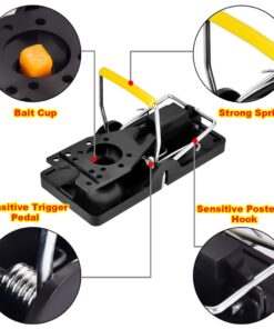 Mouse Trap Mouse Traps Indoor Mouse Traps for House Mouse Traps Outdoor Mice Traps for House Indoor 6 Pack M1-6 Packs 19 61hfCd4a0L