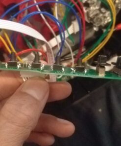 Cylewet 35Pcs 6×6×9mm Tactile Tact Push Button Switch Micro Switch Touch Switch with Button Caps of 7 Color for Arduino (Pack of 35) CYT1052 18 61hfL0lahL