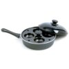 Norpro 9.5 Inch Nonstick Skillet Set with Removable 4 Egg Poacher, 9.5 IN, As Shown 1 18 61hhKi37aCL