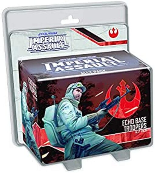 Star Wars Imperial Assault Board Game Echo Base Troopers ALLY PACK - Epic Sci-Fi Miniatures Strategy Game for Kids and Adults, Ages 14+, 1-5 Players, 1-2 Hour Playtime, Made by Fantasy Flight Games